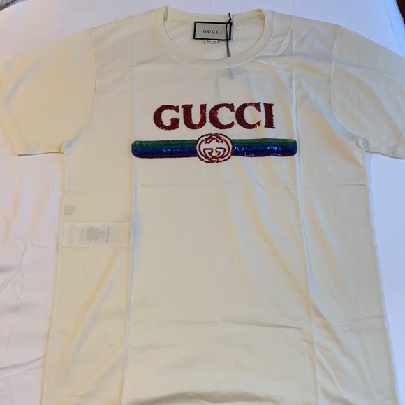 GUCCI Sequin T-Shirt - Picture 4 of 9